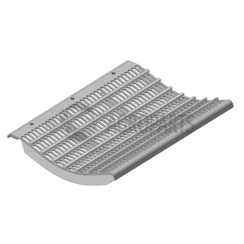 Concave Segment 10x38 for Claas combine harvester. OEM 6627280 , CL-662-728R, Claas combine parts