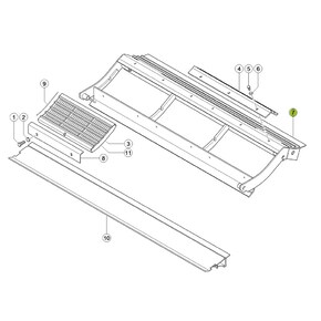 7772022 Pre-concave frame fits Claas Lexion CL-777-202R 7772022 Pre-concave frame fits Claas Lexion CL-777-202R