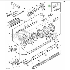 V12068 Rasp bar set fits John Deere JD-V12068R V12068 Rasp bar set fits John Deere JD-V12068R