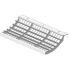 Pre-concave segment 19x38 for Claas combine harvester. OEM 6629001 , CL-662-900R, Claas combine parts