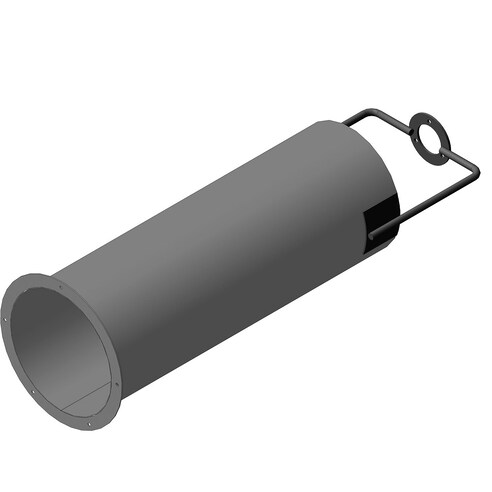 Filler tube for Claas combine harvester. OEM 6827400 , CL-682-740R, Claas combine parts