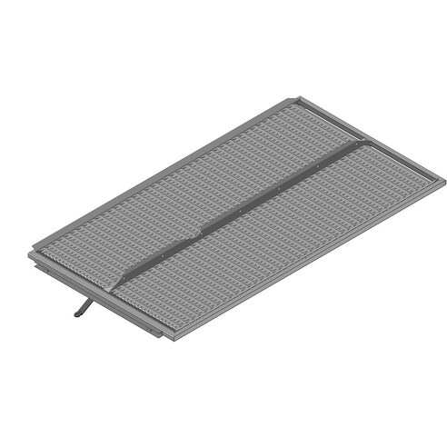 7361832 Lower sieve PW3 (10 mm, standard, 2 rows) fits Claas Lexion CL-736-183R
