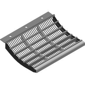 Pre-concave segment for Claas combine harvester. OEM 7561780 , CL-756-178R, Claas combine parts