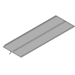 Upper sieve, frogmouthsieve for Claas combine harvester. OEM 7564610 , CL-756-461R, Claas combine parts