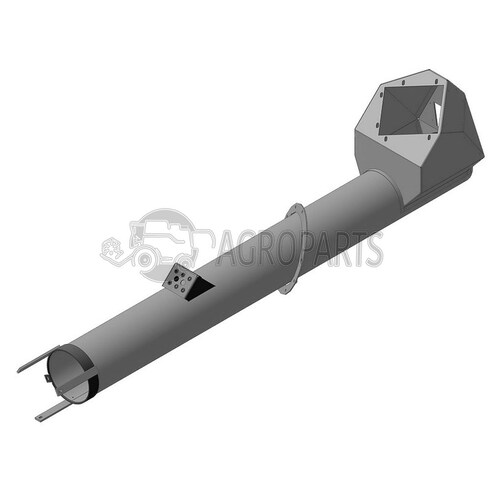 Auger housing for Massey Ferguson combine harvesters, D28580310 , MF-2858-0310R, Massey Ferguson combine parts
