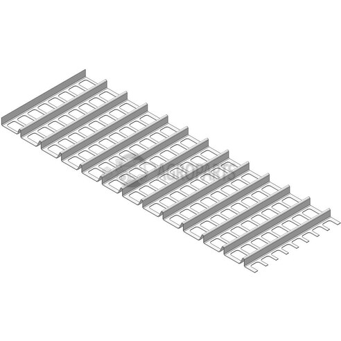 Straw walker grid for Massey Ferguson combine harvesters, D28485205 , MF-2848-5205R, Massey Ferguson combine parts