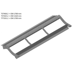 7574252 Pre-concave frame fits Claas Lexion CL-757-425R 7574252 Pre-concave frame fits Claas Lexion CL-757-425R