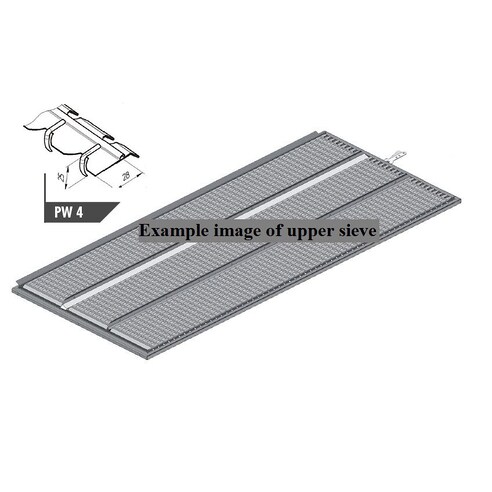 Upper sieve PW4 (25×28 mm, special) for Claas combine harvester. OEM  756447.0