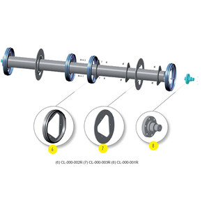 Repair disk for roller for Claas combine harvester. OEM 0000030 , CL-000-003R, Claas combine parts
