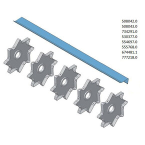 554697 Impeller Plate fits Claas Medion, Mega, Dominator, Tucano CL-554-697R 554697 Impeller Plate fits Claas Medion, Mega, Dominator, Tucano CL-554-697R