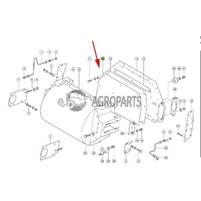 0762024 Wear plate of Gear Case fits Claas Jaguar CL-076-202R 0762024 Wear plate of Gear Case fits Claas Jaguar CL-076-202R