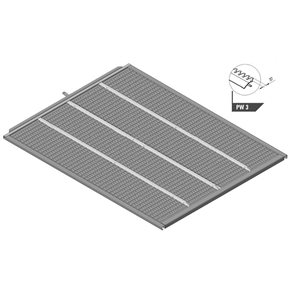 7251401 Lower sieve PW3 (10 mm, standard) fits Claas Avero, Dominator 7251401 Lower sieve PW3 (10 mm, standard) fits Claas Avero, Dominator