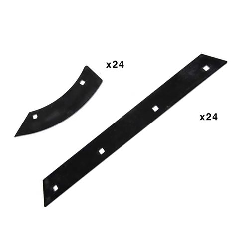 7776370 Wear plates kit for impeller drum fits Claas Lexion CL-777-637R
