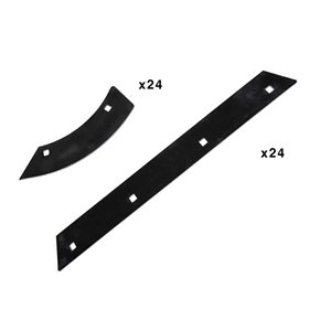 777637 Wear plates kit for impeller drum fits Claas Lexion CL-777-637R 777637 Wear plates kit for impeller drum fits Claas Lexion CL-777-637R