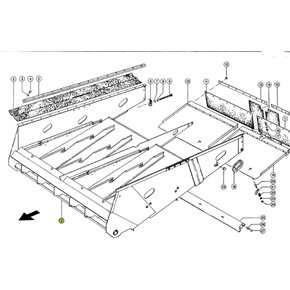 7597900 Sieve Box fits Claas Lexion 7597900 Sieve Box fits Claas Lexion