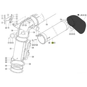 5485231 Unloading tube fits Claas Lexion CL-548-523R