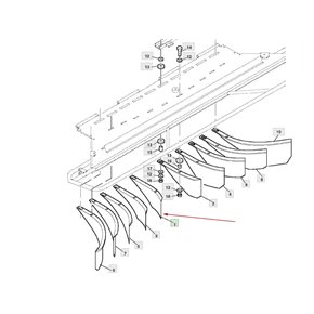 Z75889 Straw deflector fits John Deere Z75889 Straw deflector fits John Deere