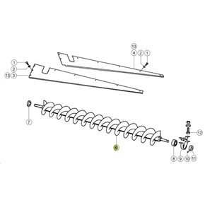 5520240 Unloading auger HD fits Claas Tucano