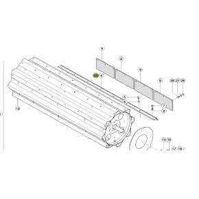 5088360 Rasp Bar / Beater Bar set (LH+LH) fits Claas Lexion CL-508-836R 5088360 Rasp Bar / Beater Bar set (LH+LH) fits Claas Lexion CL-508-836R