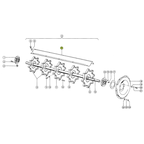 555768 Impeller Plate fits Claas Medion, Mega, Dominator, Tucano CL-555-768R 555768 Impeller Plate fits Claas Medion, Mega, Dominator, Tucano CL-555-768R