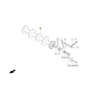 767581 Guide Roller fits Claas Lexion CL-767-581R 767581 Guide Roller fits Claas Lexion CL-767-581R