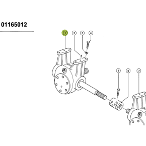 6696143 Rotor Gearbox (LH) fits Lexion combine 6696143