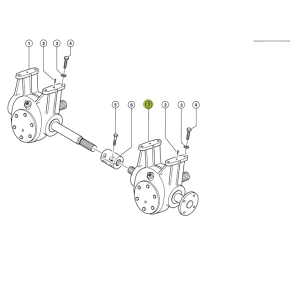 6696003 Rotor Gearbox (RH) firs Lexion combine 6696003