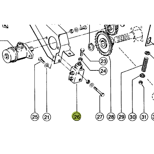 0893054 Hyd valve fits Claas Lexion combine 089305