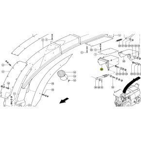 0788020 Cover fits Claas Jaguar CL-078-802R