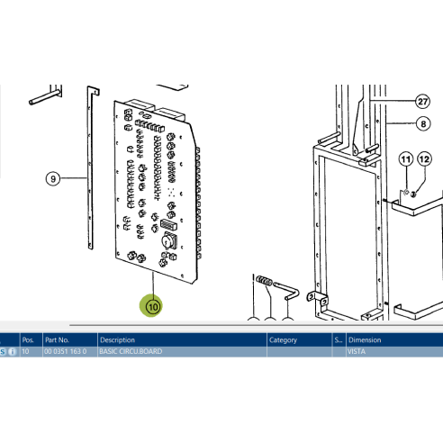 3511630 BASIC CIRCUIT BOARD Fits Claas Lexion Combine 3511630