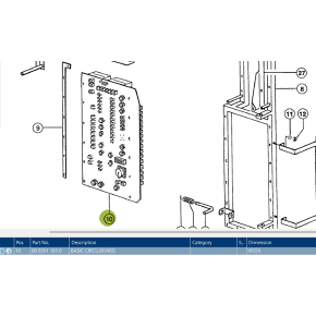 3511630 BASIC CIRCUIT BOARD Fits Claas Lexion Combine 3511630