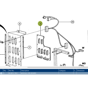 0137041 Module board fits Claas Lexion Combines 013704