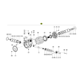 6707201 LH Rotor Gearbox fits Claas Lexion combine 6707201