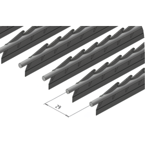 7564620 Lower sieve PW3 (10 mm, standard) fits Claas Lexion CL-756-462R