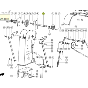 7571050 - Shaft for Claas Lexion combine 757105