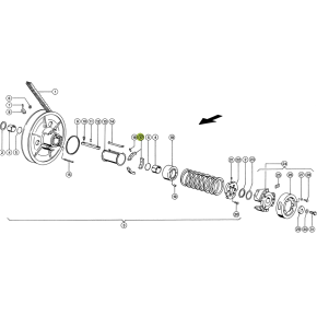 6033090 - Gliding shoe for Claas Lexion combine 603309