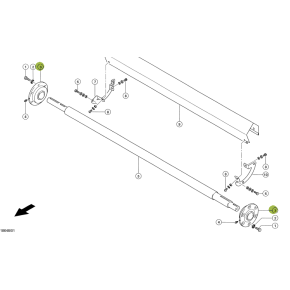 6674042 - BEARING ASSY FOR CLAAS LEXION COMBINE 6674042
