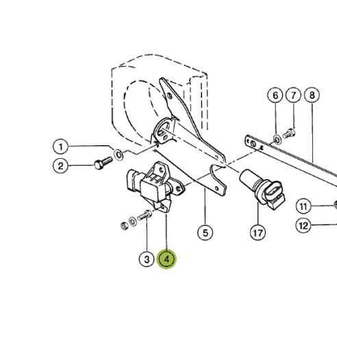 0117801 SENSOR FOR CLAAS LEXION COMBINE