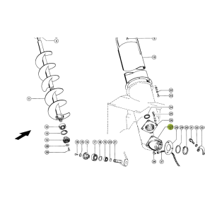 7358870 - HOUSING FOR CLAAS LEXION COMBINE 735887