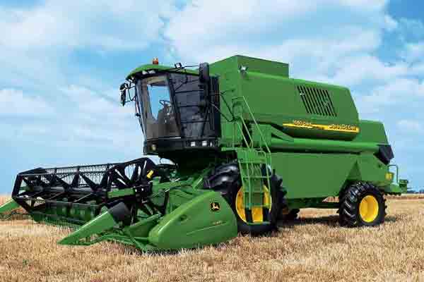 Combine harvester JOHN DEERE 1450 CWS-1550 CWS