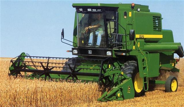 Combine harvester JOHN DEERE 1170